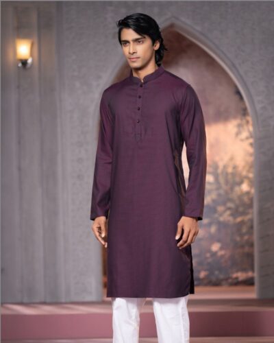 Green Gering Knitted Thobe Mens