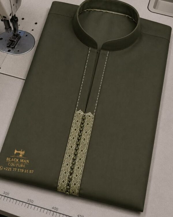 Al-Aseel Classic Saudi Style White Thobe
