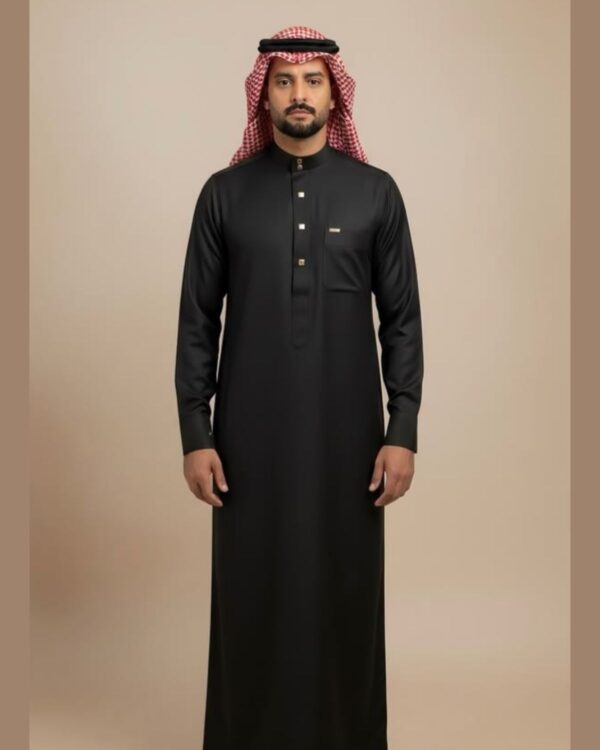 Cream Qalil Moroccan Thobe Mens