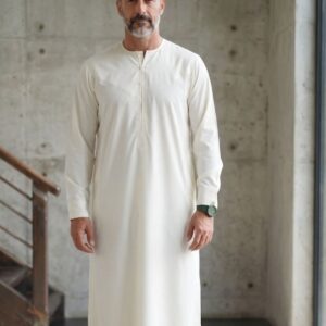 Basico Half Sleeve Thobe Men